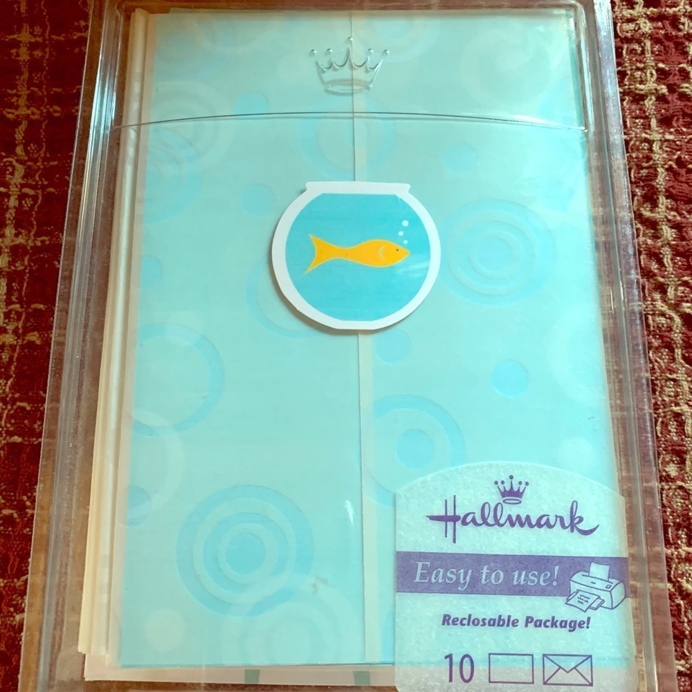 Hallmark Printer Friendly Stationary
